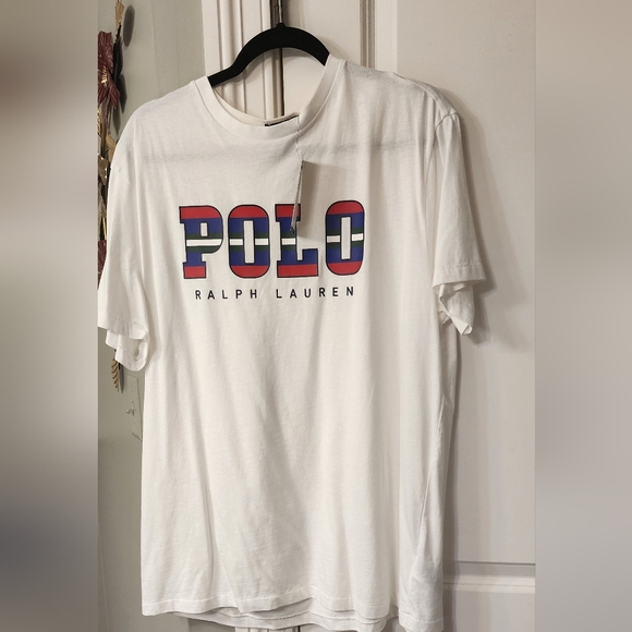 Polo by Ralph Lauren White Short Sleeve Tee - Picture 1 of 5
